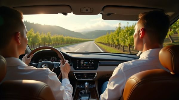 Vivez une expérience unique avec un chauffeur sur la Route des vins d'Alsace