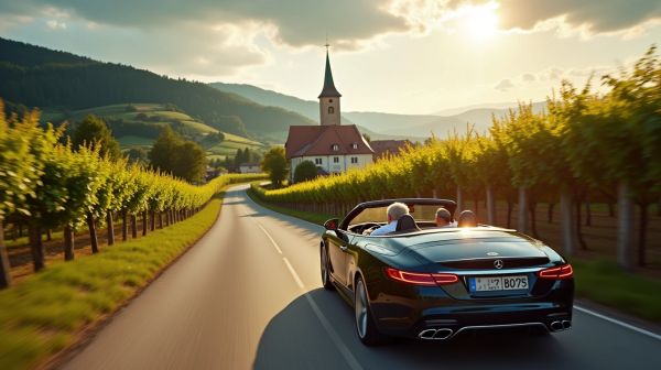 Vivez une expérience unique avec un chauffeur sur la Route des vins d'Alsace